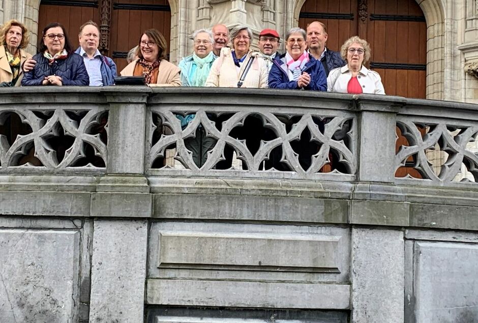 VISITE GUIDEE INSOLITE DE LEUVEN AVEC EN POINT D'ORGUE:LA BIBLIOTHEQUE